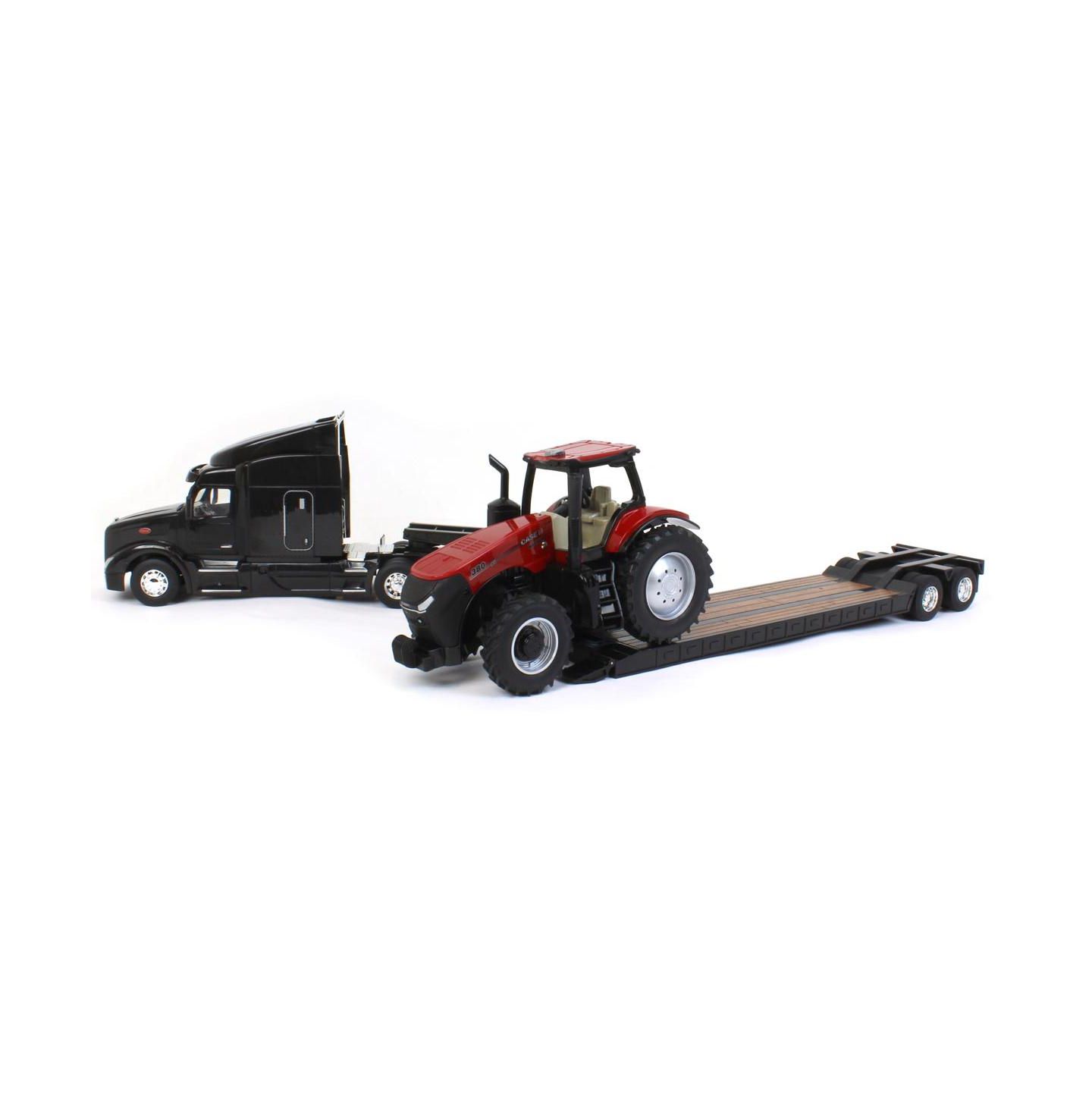 Детские игрушки TOMY 1/32 Case IH AFS Connect Magnum 380 with Peterbilt Model 579 — фото 3