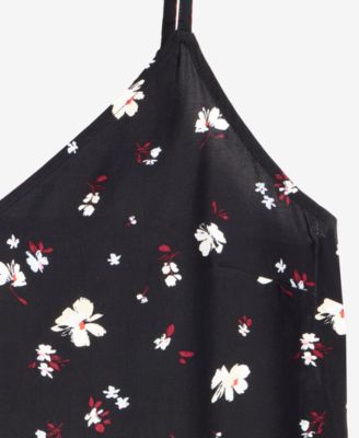 Women's Floral V-Neck Camisole Top, Exclusively at Macy's