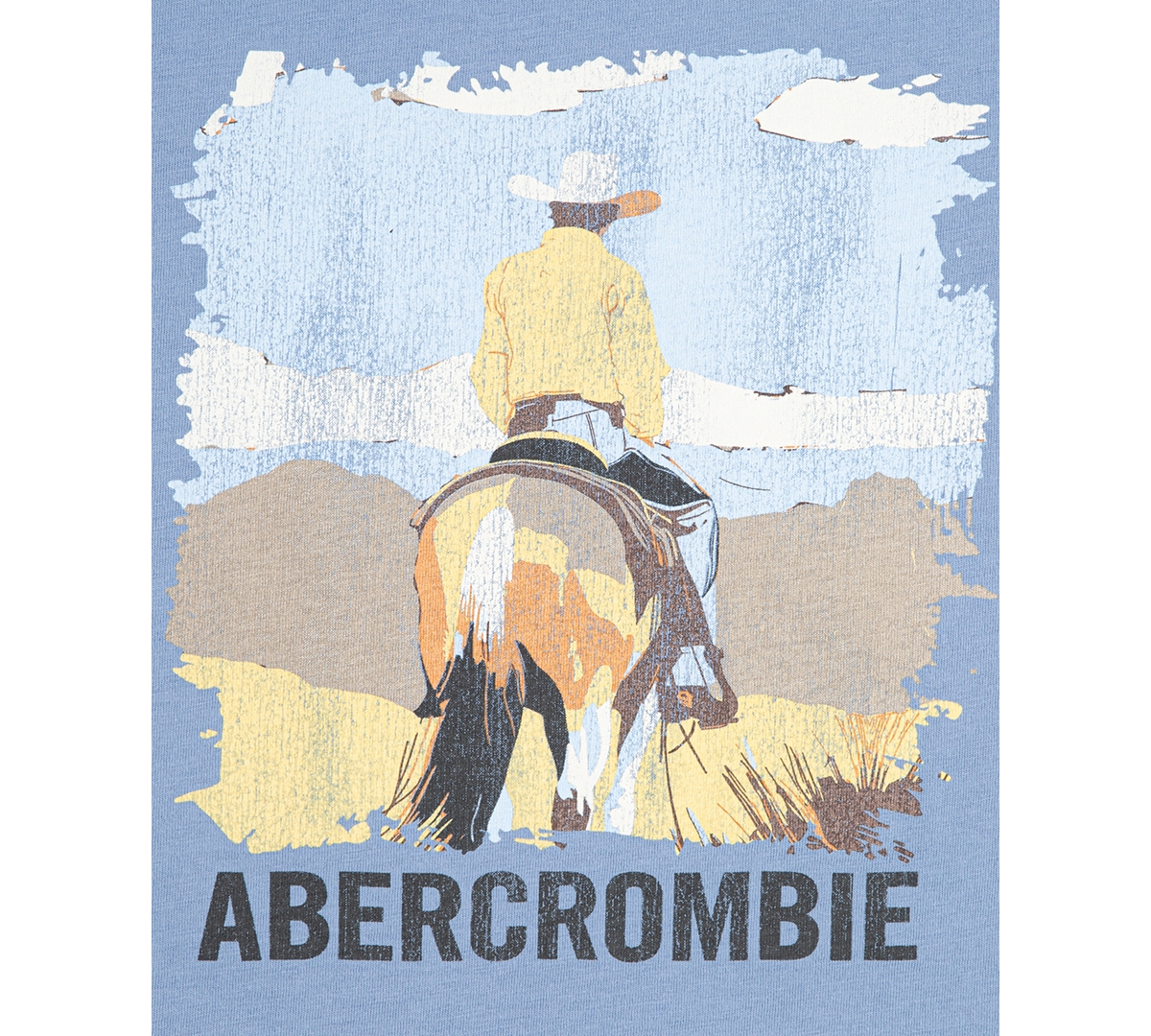 Abercrombie Boys Back Trail T-shirt In Blue