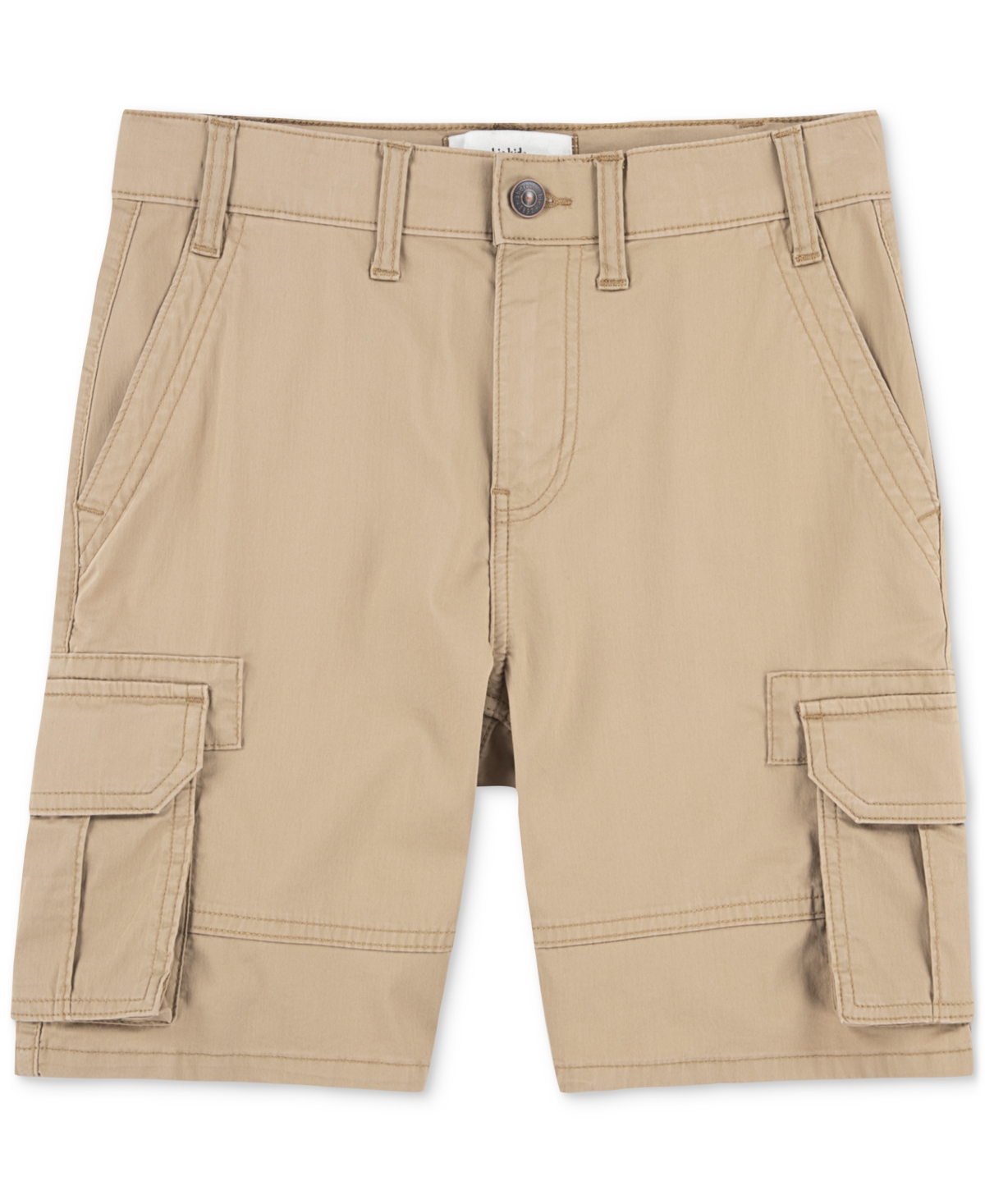 Abercrombie Boys Baggy Cargo Shorts In Brown