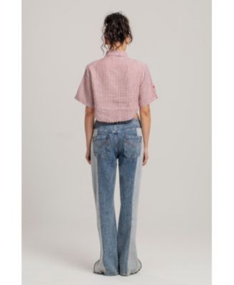 Women's Free Heaven Inside Out Blue Jeans