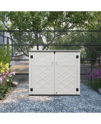Heavy-Duty Outdoor Storage Cabinet (Large Single-Tier)