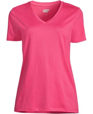 Women's Tall Relaxed Supima Cotton V-Neck T-Shirt