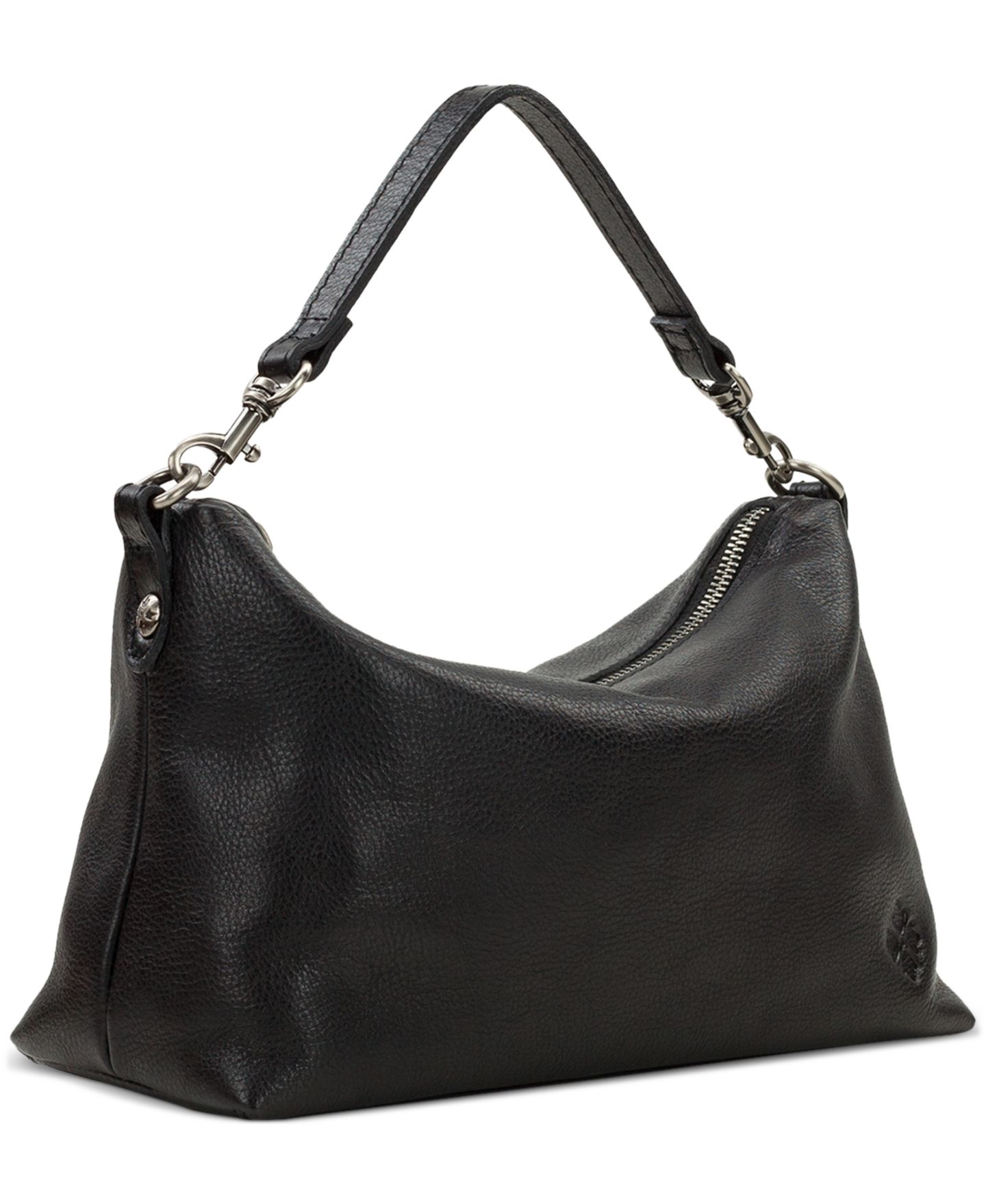 Женская сумка Patricia Nash Kolena Small Leather Slim Shoulder, цвет: Чёрный — фото 2