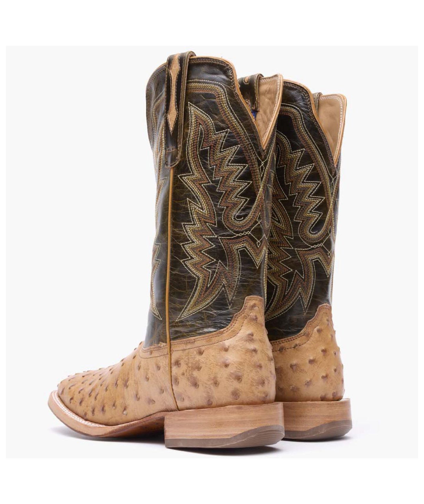 Мужские ботинки Durango Prca Collection Full-Quill Ostrich Western Boot, цвет: Седельно-коричневый — фото 6