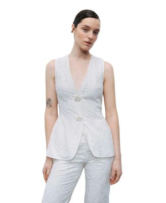 Women's Floral Embroidery Vest