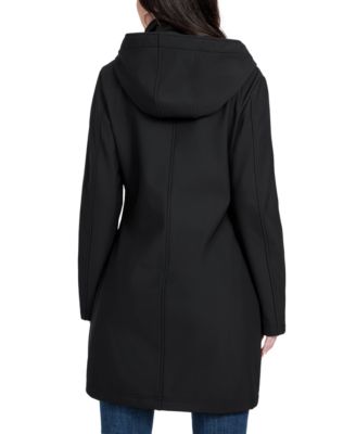 Women's Hooded Bibbed Softshell Coat