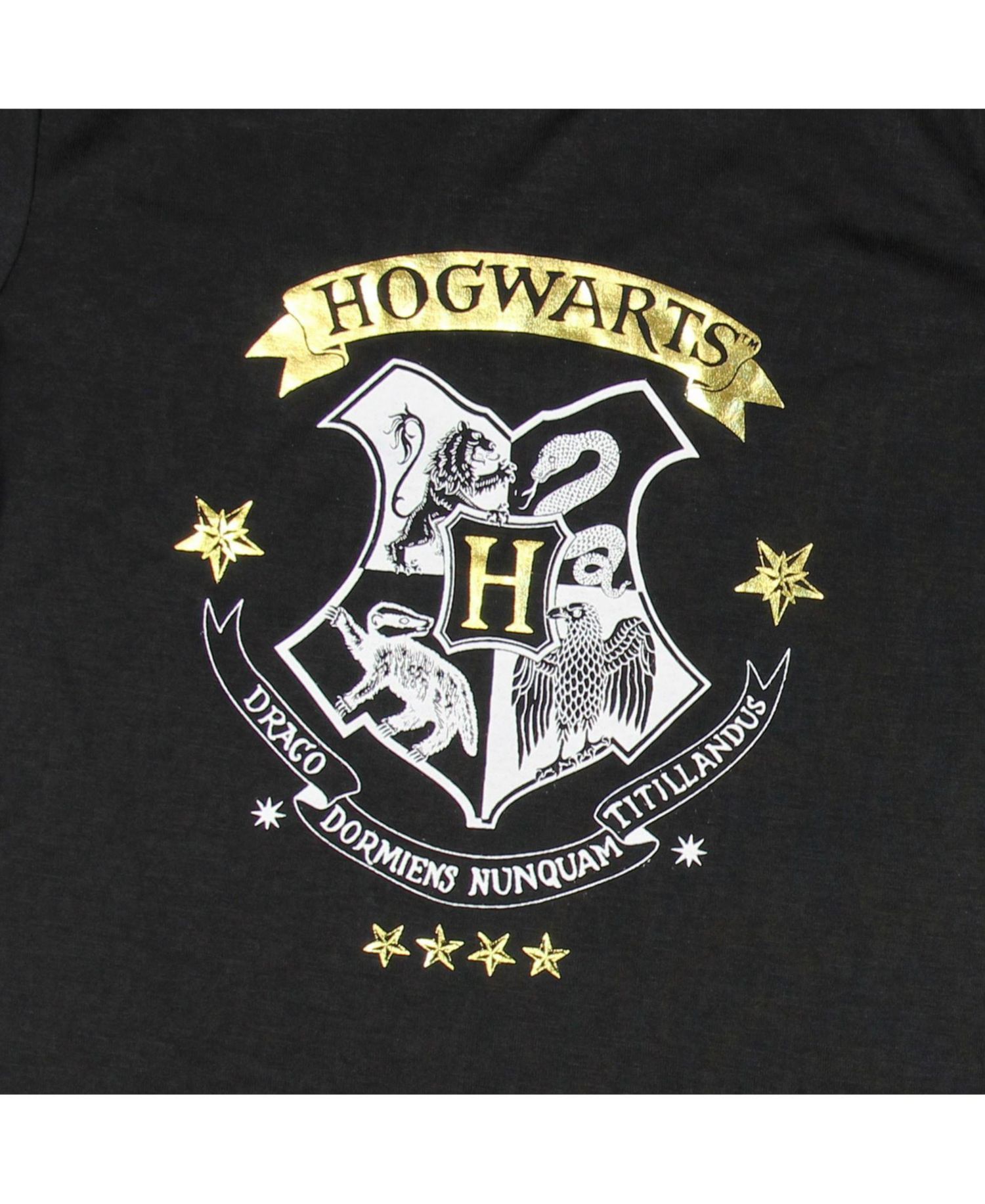 Boys' Hogwarts Crest Wizard 2-Piece Kids' Pajama Short Set