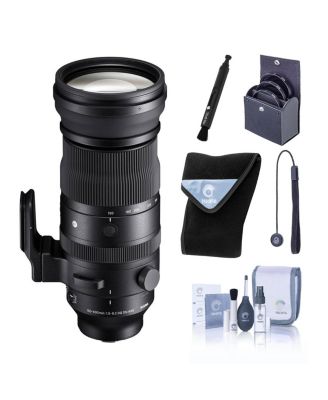 150-600mm f/5-6.3 DG DN OS Sports Lens for L Mount, Bundle with 95mm Filter Kit, Lens Wrap and Cleaning Kit