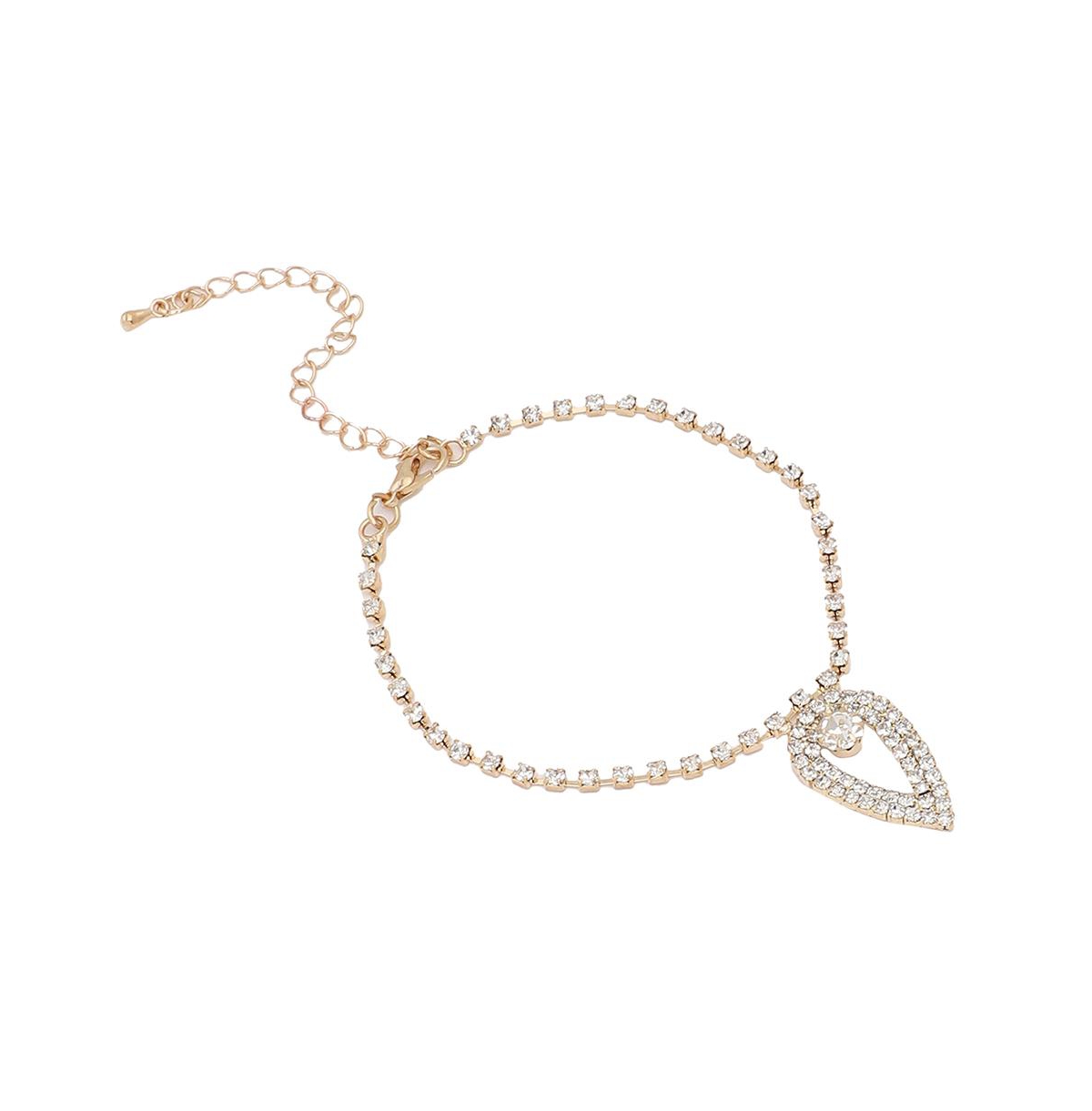 Women's Bling Statement Necklace - Gold
