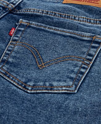 Big Girls High Rise Baggy Shade Blocked Jeans