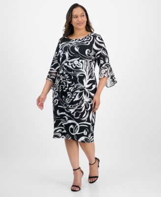Connected - Plus Size Side-Tab Dress