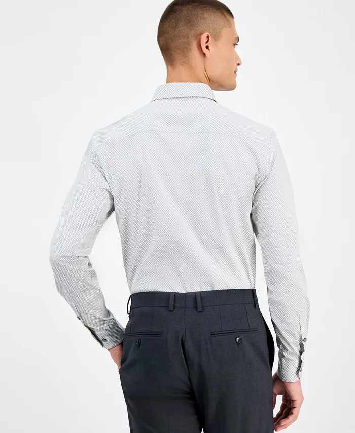 Men's Slim-Fit Temperature Regulating Dress Shirt - thumbnail 2