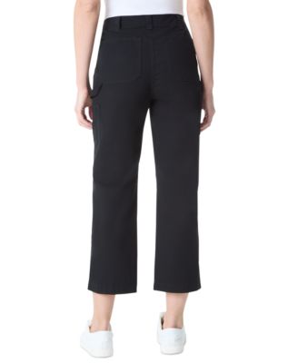 Women's High Rise Cropped Cargo Pants
