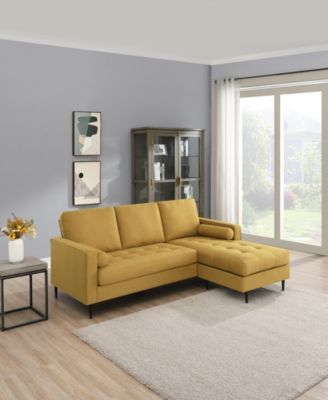 82" Polyester Lexington Reversible Sectional