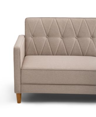 77" Polyester Victoria Convertible Sofa Bed, Created for Macy's