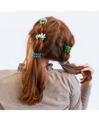  Hair Tie Set - Green Shades