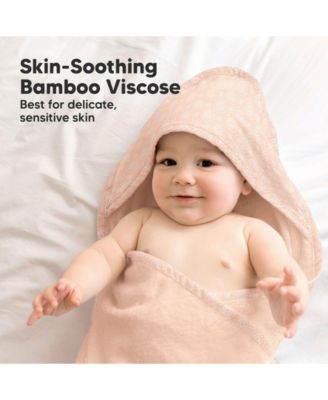 Luxe Baby Hooded Towel, Baby Bath Towel, Hooded Baby Towels, Baby Beach Towel for Newborn, Kids