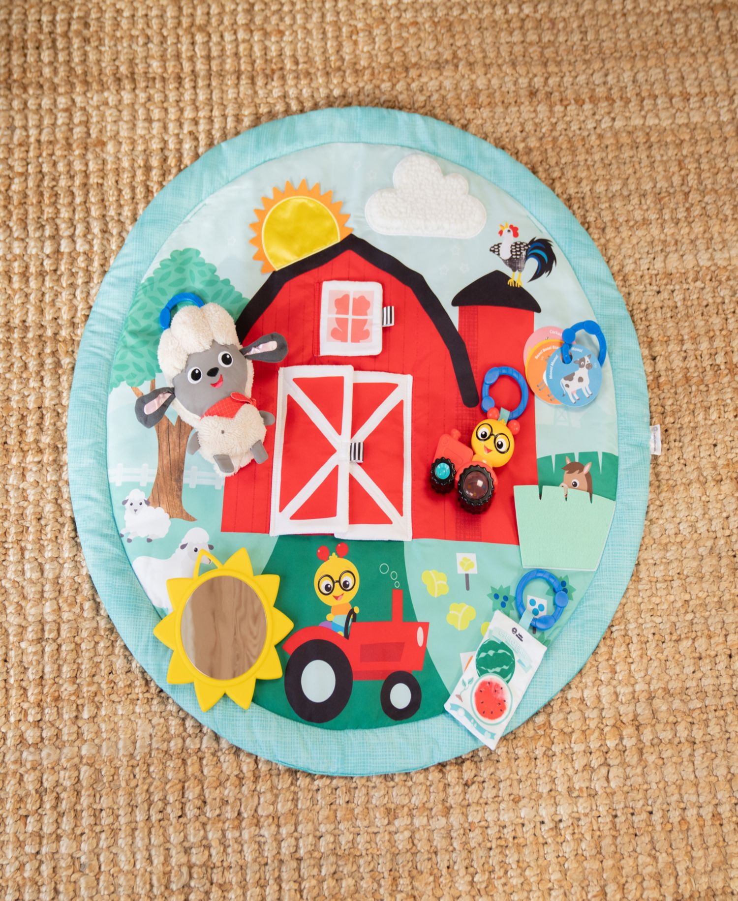Infant Farm Explorers Happy Harvest Touch Feel Activity Gym