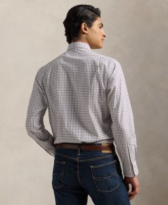 Men's Slim-Fit Stretch Poplin Shirt