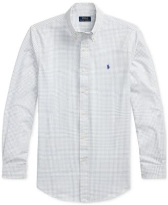 Men's Slim-Fit Stretch Poplin Shirt
