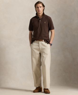 Men's Classic-Fit Stretch Mesh Polo Shirt