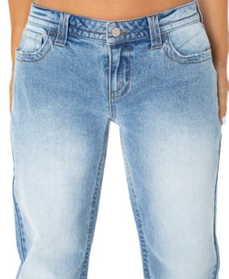 Juniors' Low-Rise Baggy Jeans