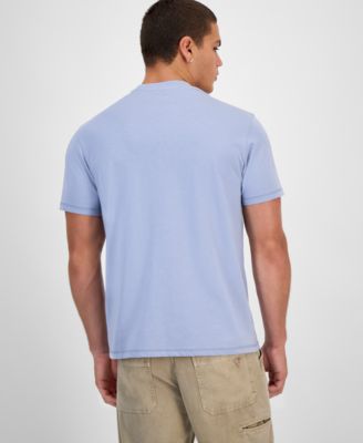 Men's Faded Flower Short Sleeve Logo Graphic T-Shirt