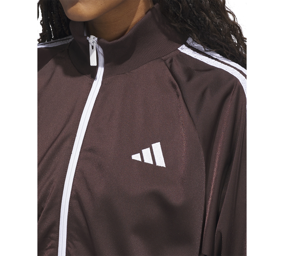 Adidas Originals Adidas Track Jacket In Brown