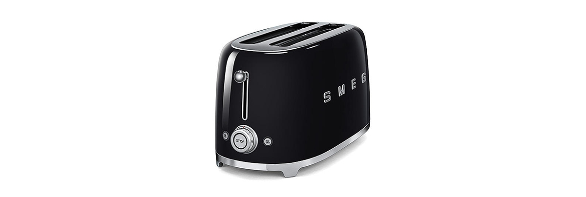 Smeg 4-slice Toaster In Black