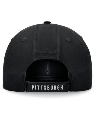 Men's Black Pittsburgh Penguins Front Office Ripstop Adjustable Hat