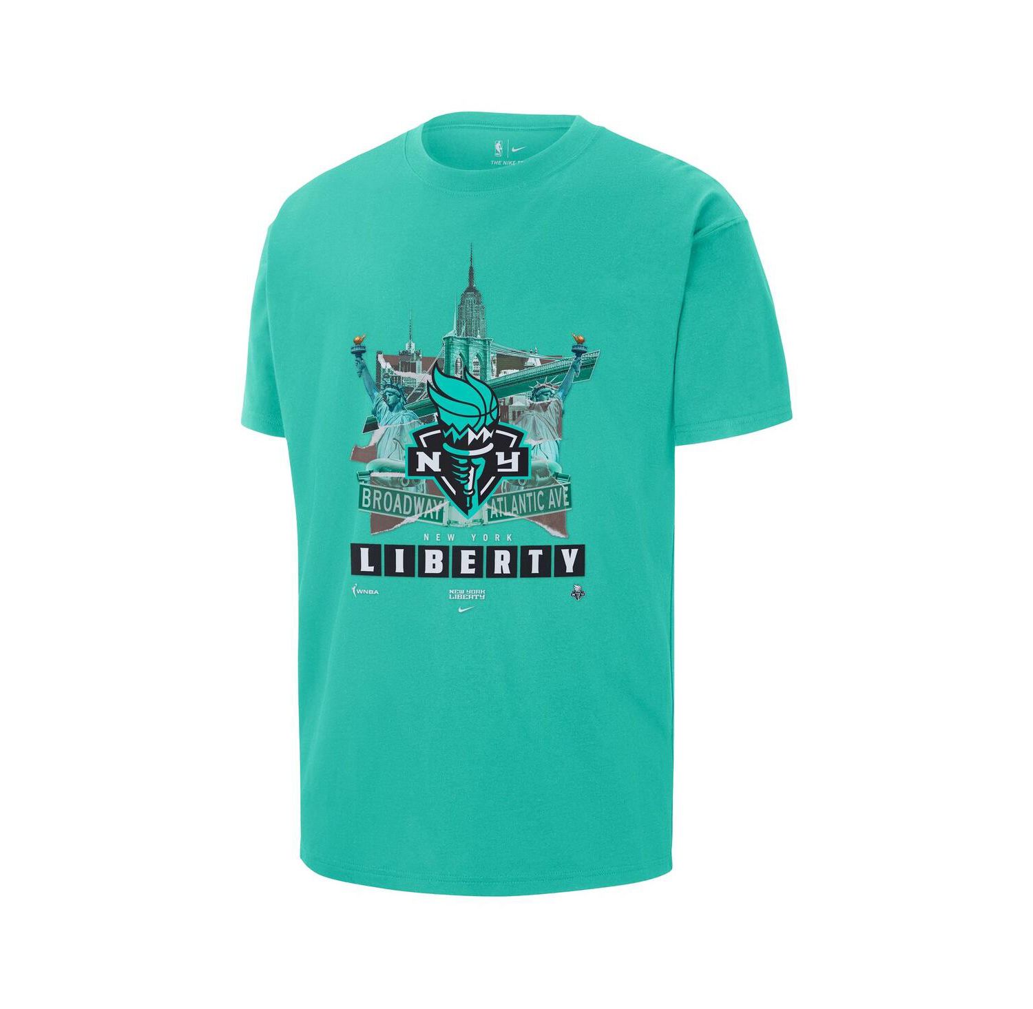 Men's Mint New York Liberty Original Content Max90 T-Shirt