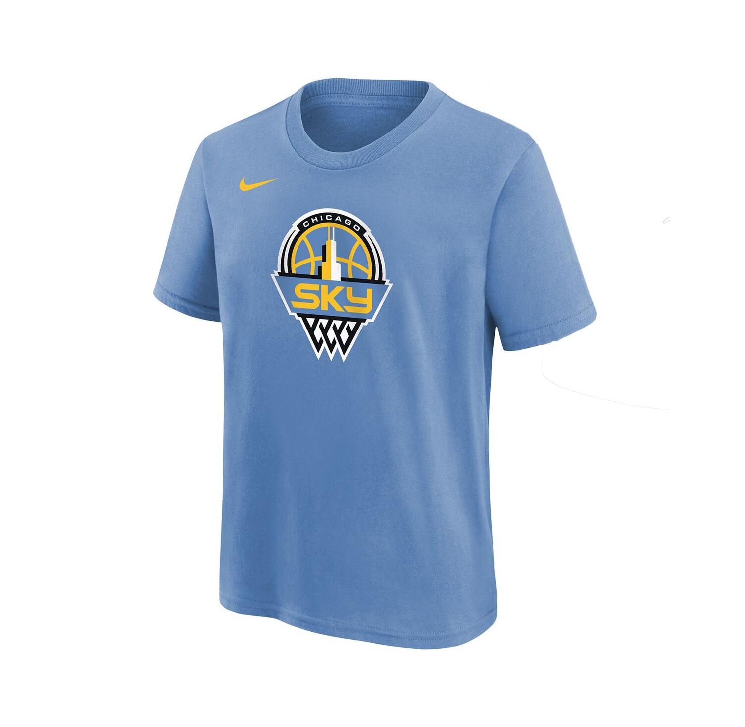 Big Boys and Girls Sky Blue Chicago Sky Essential Logo T-Shirt