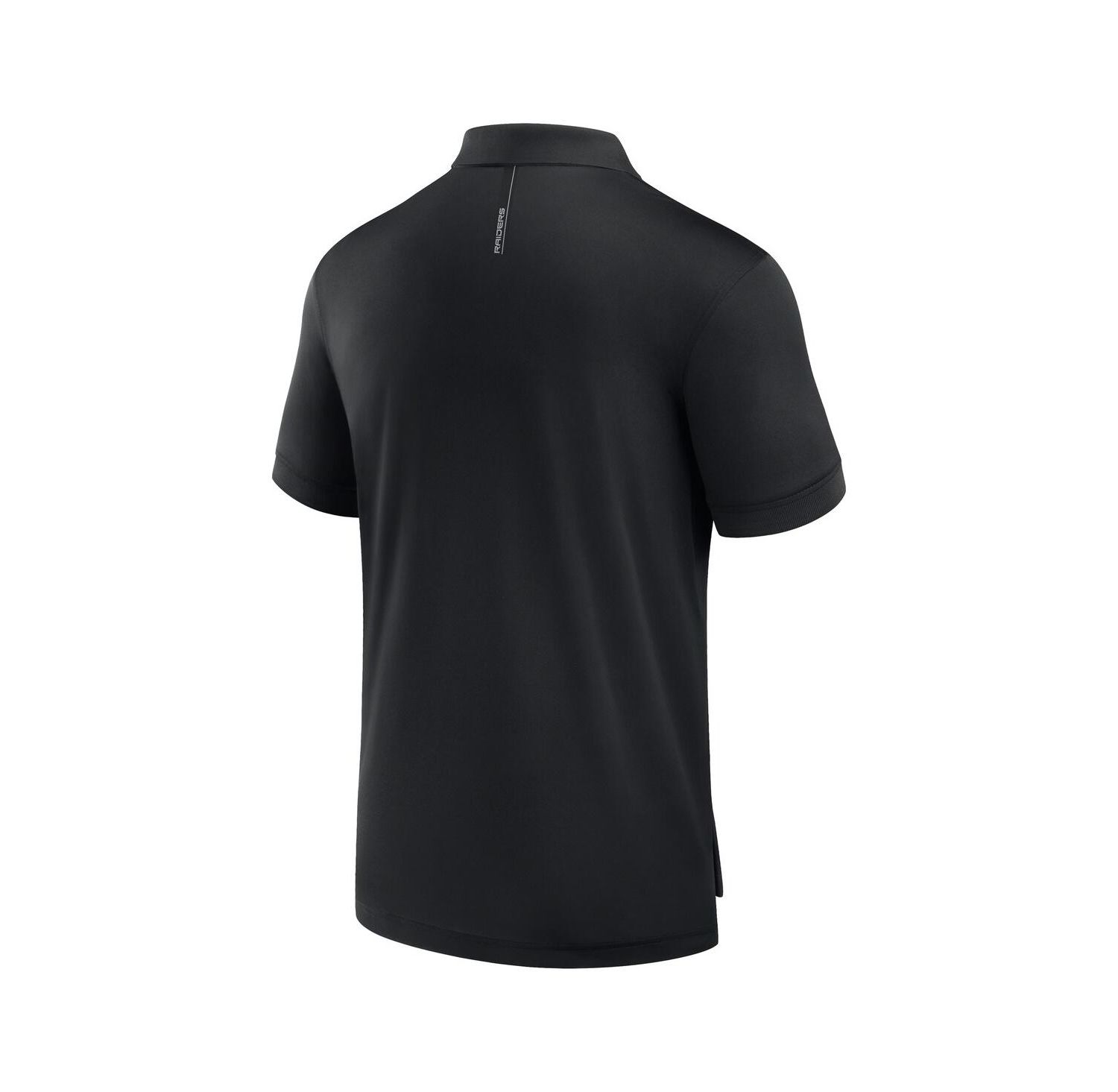 Men's Black Las Vegas Raiders Front Office Move Mono Polo Shirt