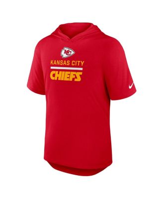Men's Red Kansas City Chiefs Lockup Tri-Blend Hoodie T-Shirt
