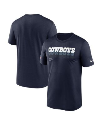 Nike - Men's Navy Dallas Cowboys Sideline Legend Performance T-Shirt