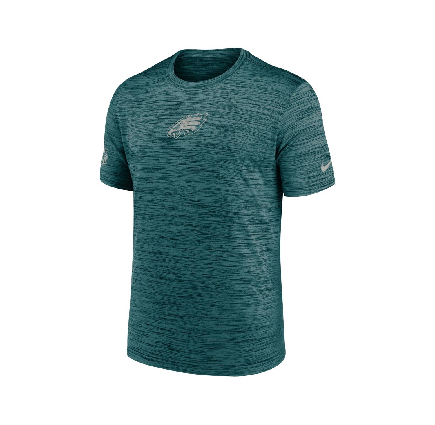 Men's Midnight Green Philadelphia Eagles Big & Tall Sideline Velocity Performance T-Shirt