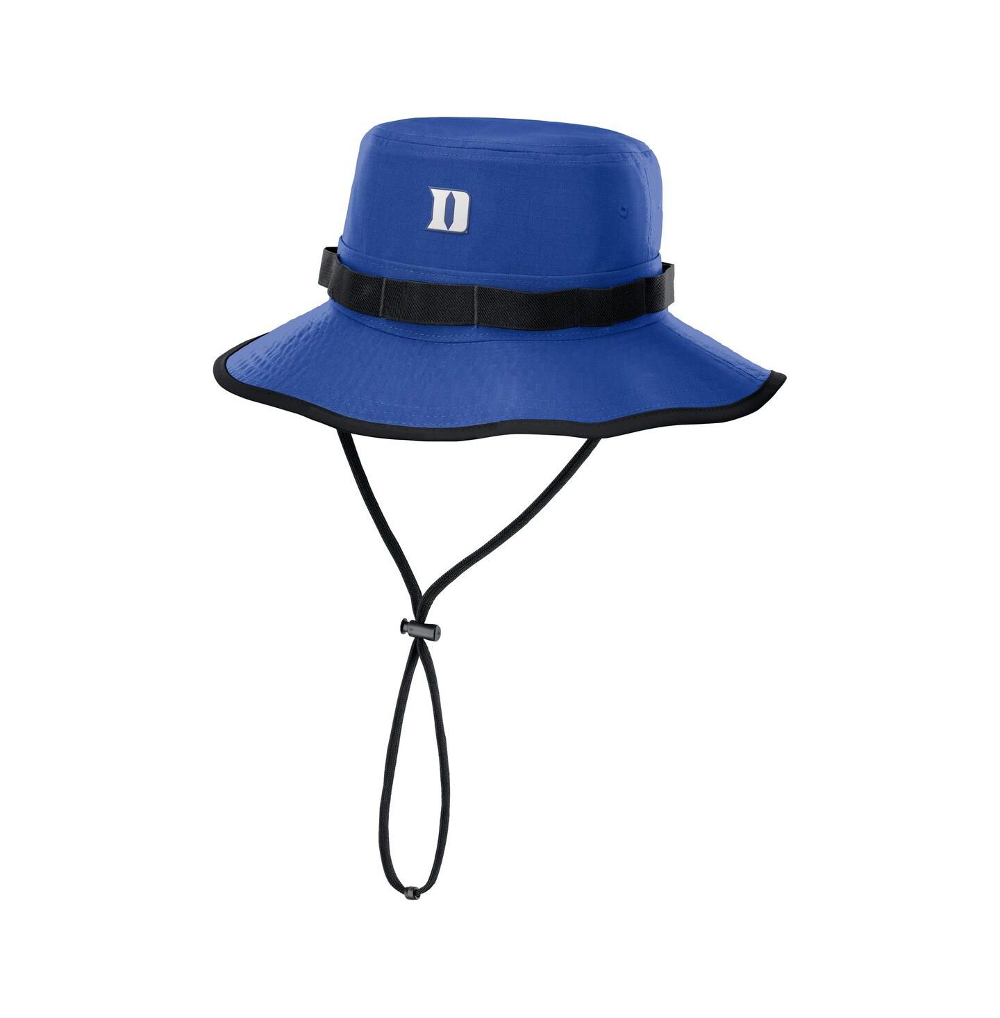 Мужская панама Nike Royal Duke Blue Devils 2025 Sideline Apex Boonie Bucket Hat — фото 1
