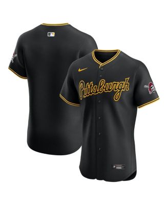 Nike - Men's Black Pittsburgh Pirates Alternate 2 Elite Jersey