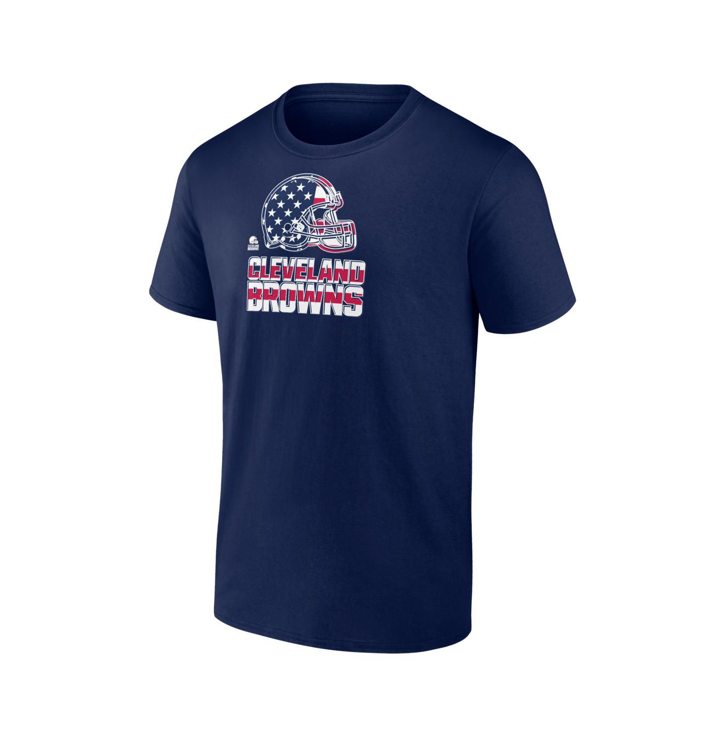Мужская футболка Logo Athletic Navy Cleveland Browns Americana — фото 2