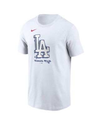 Men's White Los Angeles Dodgers Local Hometown T-Shirt