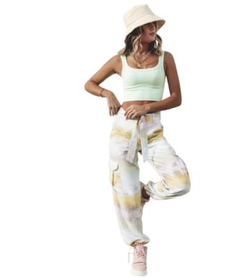 Women's Ava Mid-Rise Cargo Pants