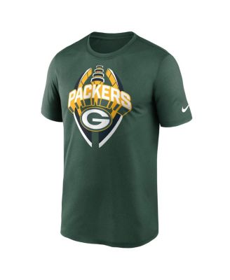 Men's Green Green Bay Packers Big Tall Primetime Legend Icon Performance T-Shirt