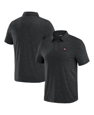 J. Palmer - Men's Black San Francisco 49ers Four Down Polo Shirt