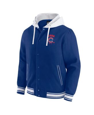 Darius Rucker Collection by Men's&nbsp;Royal Chicago Cubs Full-Snap Hooded Jacket