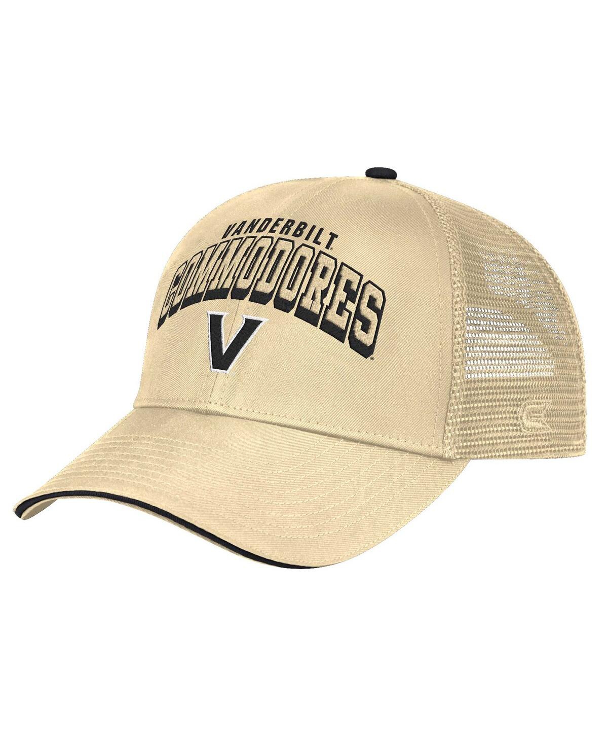 Men's Gold Vanderbilt Commodores Wyatt Adjustable Hat - Gold
