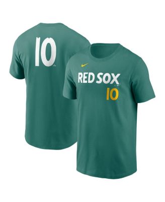 Nike - Men's Trevor Story Green Boston Red Sox 2025 City Connect Fuse Name Number T-Shirt