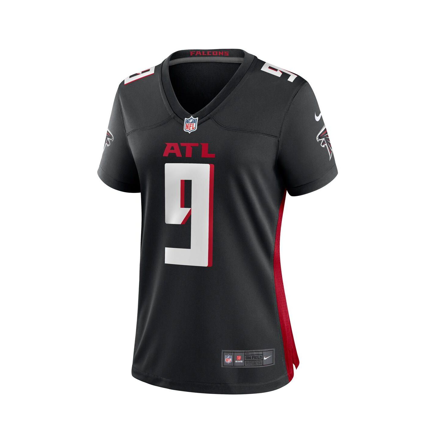 Женский топ Nike Michael Penix Jr. Black Atlanta Falcons Game Jersey — фото 2