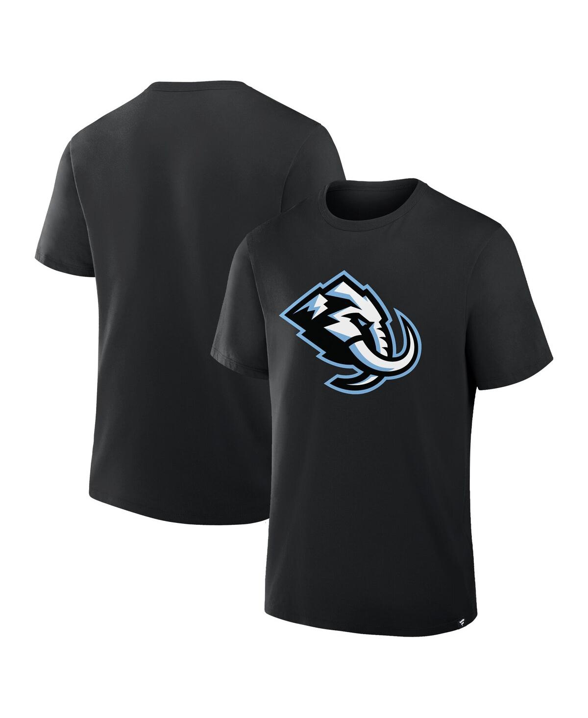 Fanatics Men's Black Utah Mammoth Primary Logo Legacy T-shirt In Black