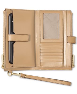 Jet Set Double Zip Wristlet